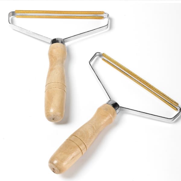 Lint Remover - Hårborttagare / Pälsborttagare Trähandtag