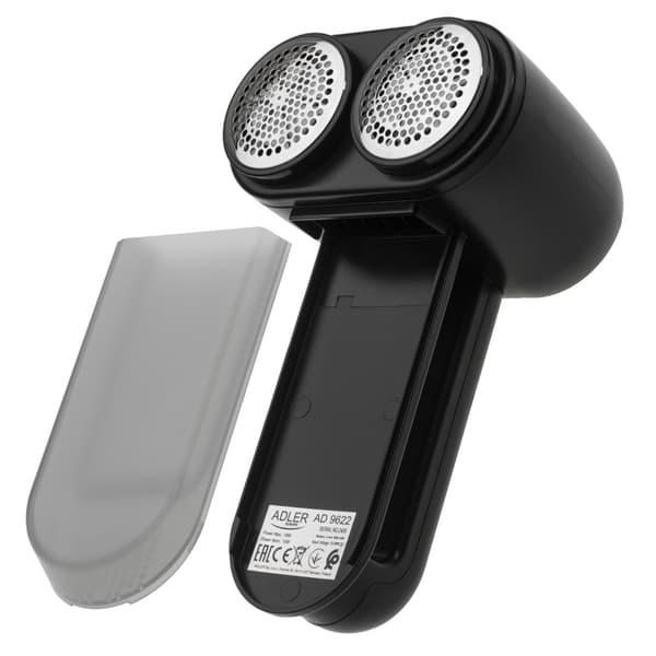 Adler Knottfjerner med LCD-skjerm - Svart
