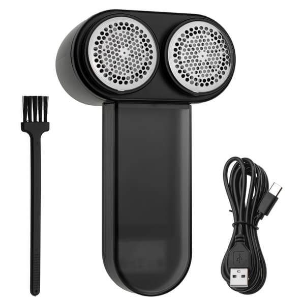 Adler Knopfjerner med LCD-display - Svart