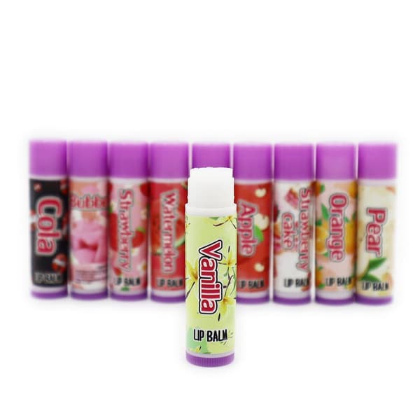 3st Läppbalsam, Lypsyl, Lip balm,  mjukgörande , mixade dofter