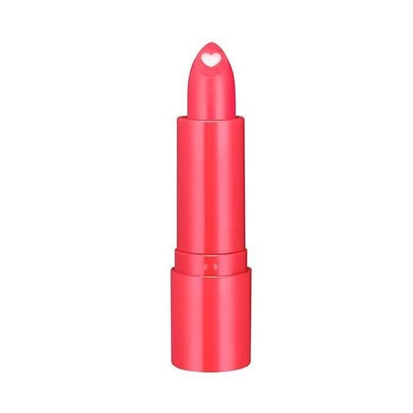 Läppbalsam - Essence - Heart Core Fruity N°02 - Rosa - Vit - 10% sötmandelolja