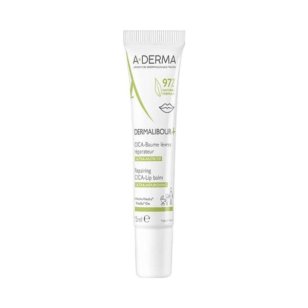 Aderma Dermalibour+ Cica Repairing Lip Balm 15ml