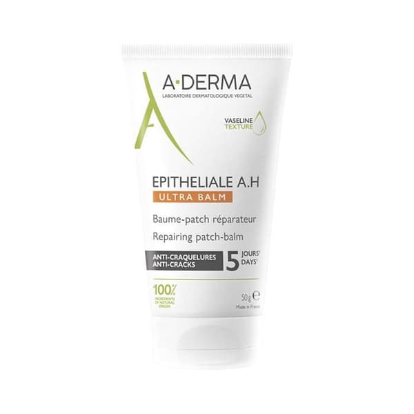 A-DERMA Epitheliale A.H Baume-Patch Reparationskrämer för Sprickor och Revner 50 g