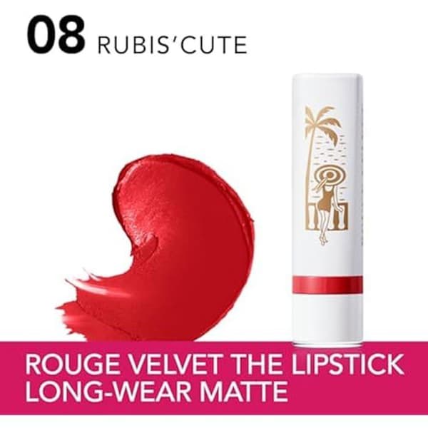 Bourjois French Riviera matt läppstift N 08 Rubi's cute - Röd, rosa, lila - 24h hold