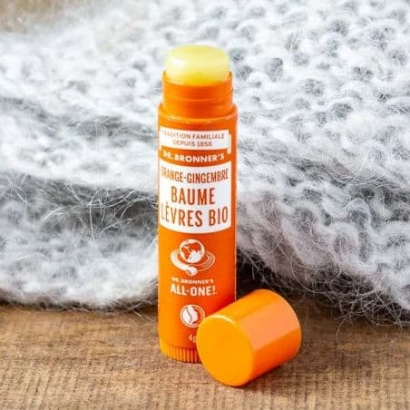 Dr. Bronner's® Organic Lip Balm Orange-Ginger 4 g