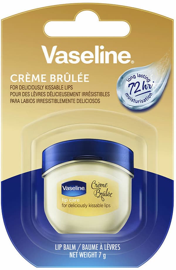 Moisturising Lip Balm Vaseline 7 g Crème Brûlée