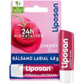 Miniatyrbild 1 av 2: Läppbalsam - LIPOSAN - Liposan Cherry Shine - Körsbärsdoft - 24h återfuktning - Glänsande röd nyans
