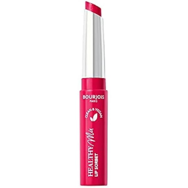 Tonat läppbalsam - BOURJOIS - Lip Sorbet Healthy Mix Clean - 05 Ice Ice Berry - Vegan - Återfuktande
