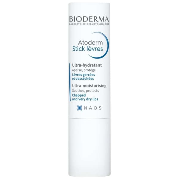 Bioderma Atoderm Stick Läppar Ultra-Hydratiserande 4 g