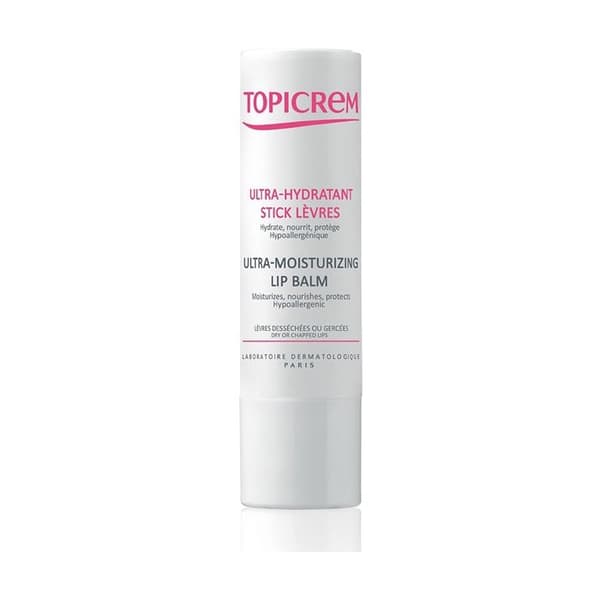 Läppstift - Topicrem - Ultra-Hydrerande - 4,7g - Närande - Skyddar - Hypoallergenisk