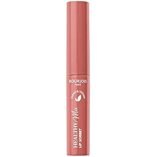 Tonat läppbalsam - BOURJOIS - Lip Sorbet Healthy Mix Clean - 06 Peanude Butter - Vegan - Moisturizing