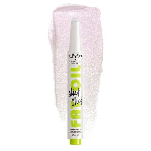 NYX Professional Makeup Shiny Tinted Lip Balm, med fuktgivande oljor, långvarig återfuktning, lätt formel, vegan,