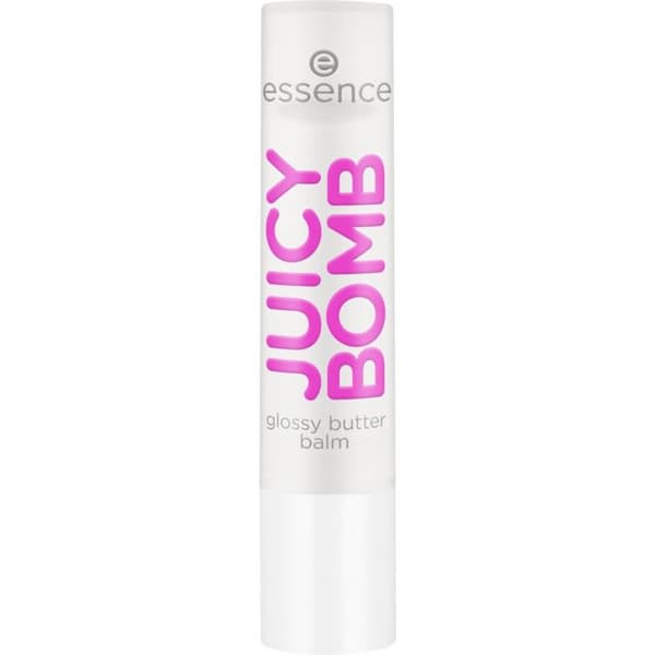 Läppbalsam - Essence - Juicy Bomb Glossy Butter Balm - Korallröd - 0.05L - Avsmalnat munstycke