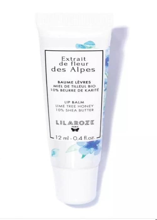 Lilaroze Paris Läppbalsam Extrakt av Alpernas Blomma Ekologisk Lindhonung 12ml