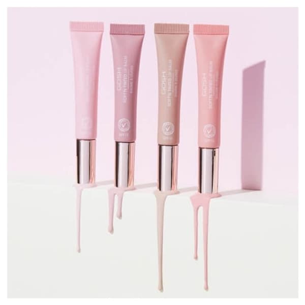Tonat läppbalsam - GOSH - 002 Nougat - SPF 15 - Vegan - Optimal återfuktning