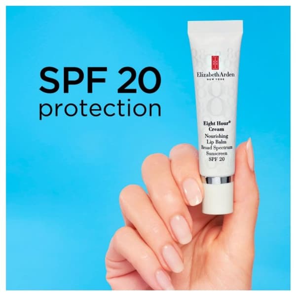 Läppbalsam - ELISABETH ARDEN - Eight Hour® Cream - Närande Balsam - SPF 20 - Intensiv återfuktning