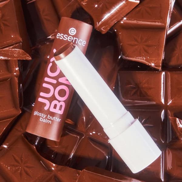 Essence - Baume à Lèvres Juicy Bomb Glossy Butter Balm - 05 Choco-lot To Handle