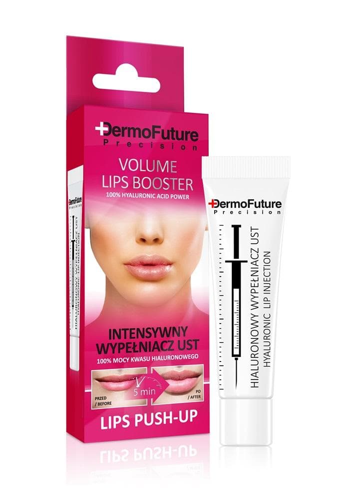 DERMOFUTURE_Volume Lips Booster intensywny hialuronowy wypełniacz ust 12ml