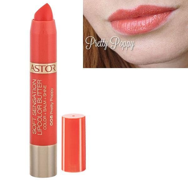 Astor Soft Sensation3 in 1 LipColor Butter  - 005 Pretty Poppy