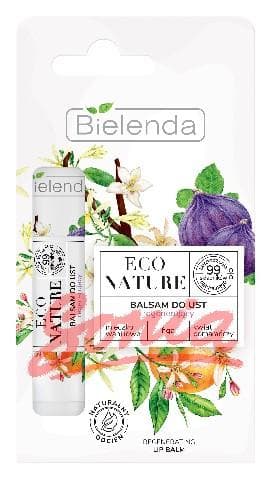 Bielenda Eco Nature Lip Balm regenerating vanilla milk - Fig and Orange Blossom 10g