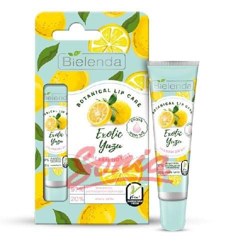 Bielenda Botanisk Lip Care Lip Balm Eksotiske Yuzu - lys pink 10g