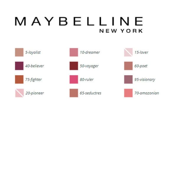Skjønnhetstips Superstay Matte Maybelline - 155-savant 5 ml