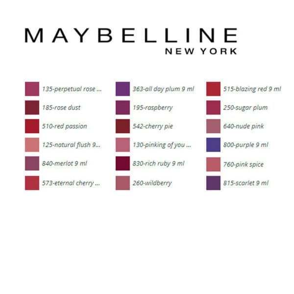 Skjønnhetstips Superstay Maybelline - 135-perpetual rose 9 ml