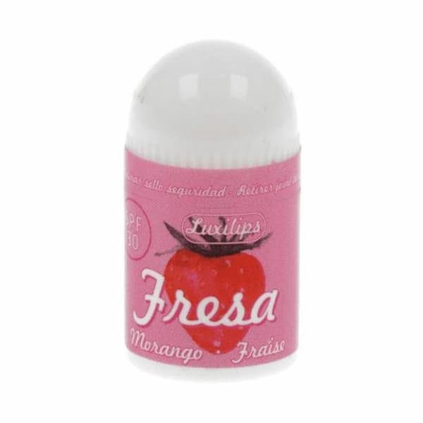 Leppebalsam LuxiLips Spf 30 Jordbær (3 g)
