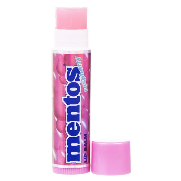 Mentos Vadelma/Mansikka Huulivoide - Marjainen Ilo Huulillesi