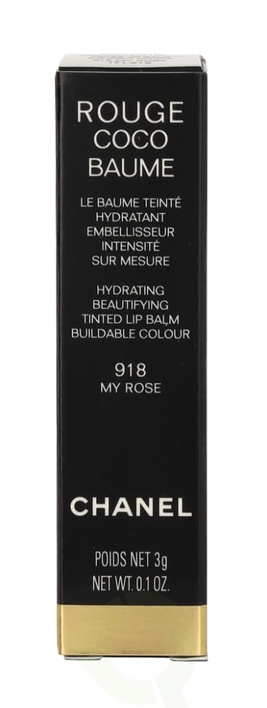 Chanel Rouge Coco Hydrating Beautifying Tinted Lip Balm 3 gr #918 My Rose