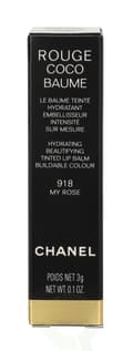 Miniatyrbild 4 av 4: Chanel Rouge Coco Hydrating Beautifying Tinted Lip Balm 3 gr #918 My Rose
