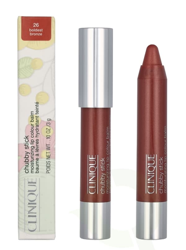 Clinique Chubby Stick Intense Moisturizing Lip Colour Balm 3 gr #26 Boldiest Bronze