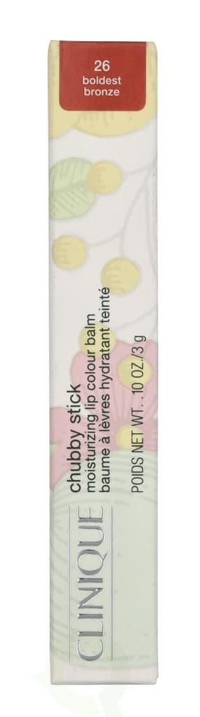 Clinique Chubby Stick Intense Moisturizing Lip Colour Balm 3 gr #26 Boldiest Bronze