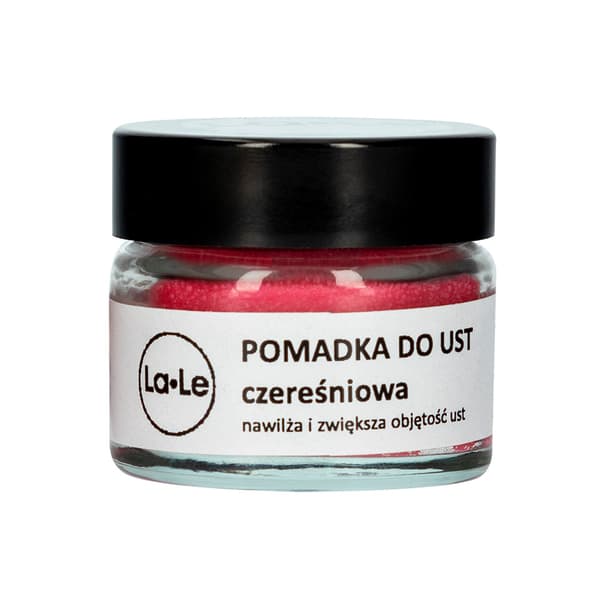 La-Le Cherry fuktgivande läppstift