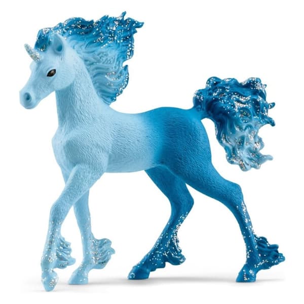 Schleich Bayala Elementa Water Flames Unicorn Føl