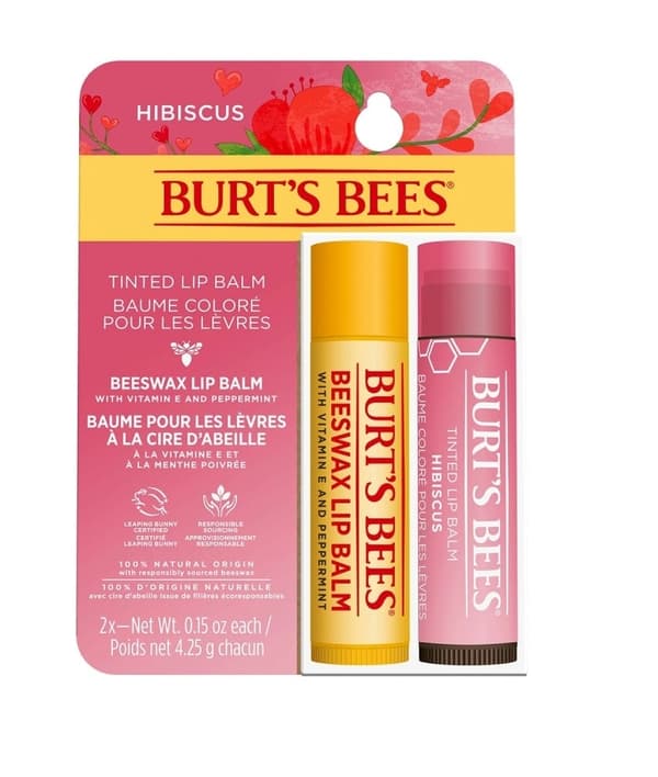 Burt's Bees Läppbalsam Duo Presentask