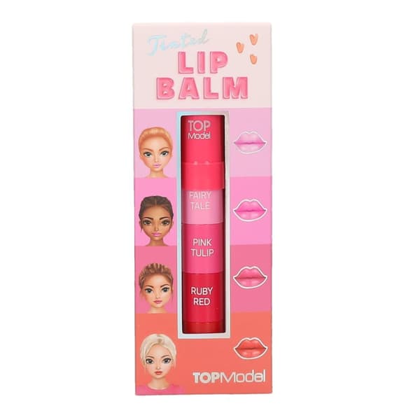 TOPModel TOPModel Tinted Lip Balm - 4 farger - 4 x 1 g