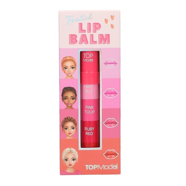 TOPModel TOPModel Tinted Lip Balm - 4 farger - 4 x 1 g