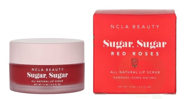 Ncla Beauty Sugar, Sugar All Natural Lip Scrub 15 ml Red Roses