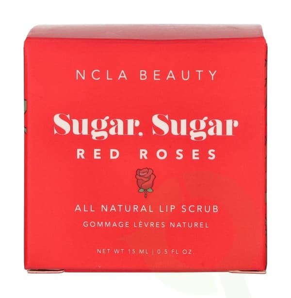 Ncla Beauty Sugar, Sugar All Natural Lip Scrub 15 ml Red Roses