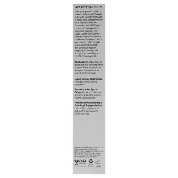 Lumi Crystal Liquid Crystal Lip Hydrator fra Cosmedix til unisex - 0,14 oz behandling