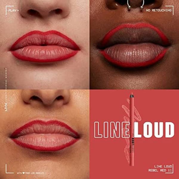 Läpppenna - NYX PROFESSIONAL MAKEUP - LINE LOUD - Långvarig - Matt - Vattentålig