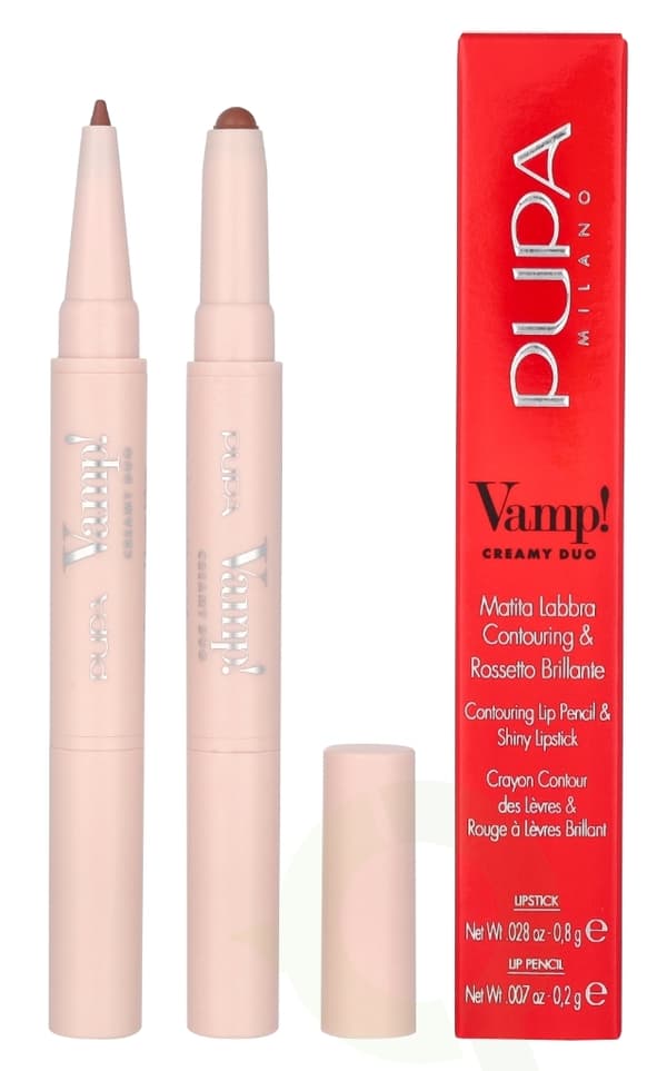 Pupa Milano Pupa Vamp! Creamy Duo Lip Pencil 10 g #003 Warm Nude