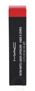 Miniatyrbillede 4 af 4: MAC Retro Matte Liquid Lipcolour 5 ml #134 Ruby Phew!