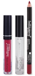 Miniatyrbild 2 av 3: Bellapierre Kiss Transfer-Proof Lip Liquid Kit-Hibiscus