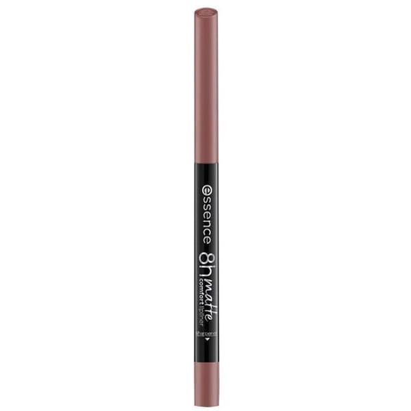 8H Matte Lip Pencil - ESSENCE - 02 Silky Hasselnut - Vattentät och parabenfri