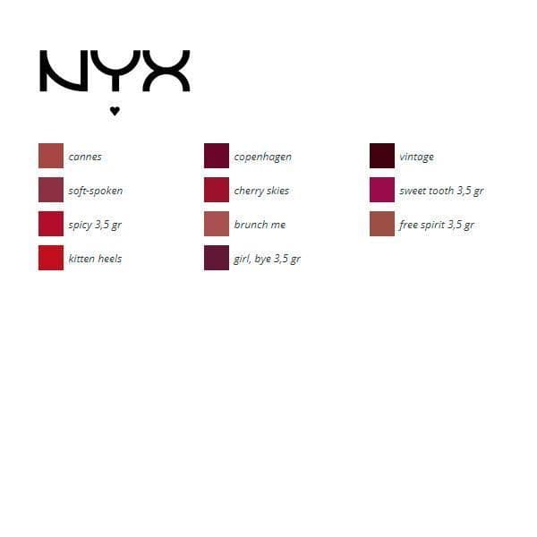 NYX Läpppenna i mocka (3,5 g)