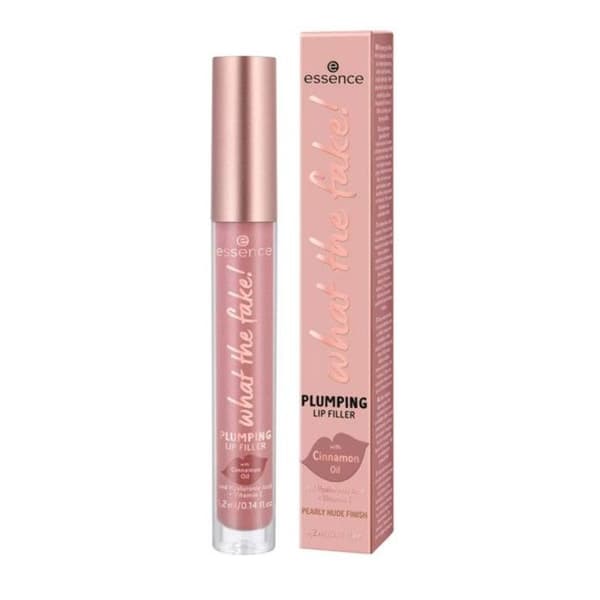 Gloss med läppar - ESSENCE - Vad är Fejk! - 02 Oh My Nude! - Återfuktande - Vegan