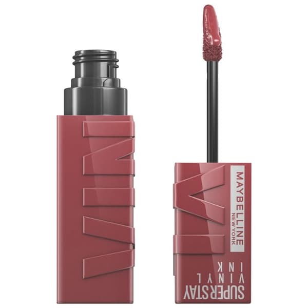 Läppstift - Maybelline New York - Superstay Vinyl Ink - 40 Witty - Lila - Vinyl Effekt