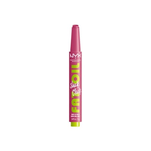 NYX Professional Makeup Fat Oil Slick Click - shiny lip balm - dm me (lilac pink) (07) - high shine